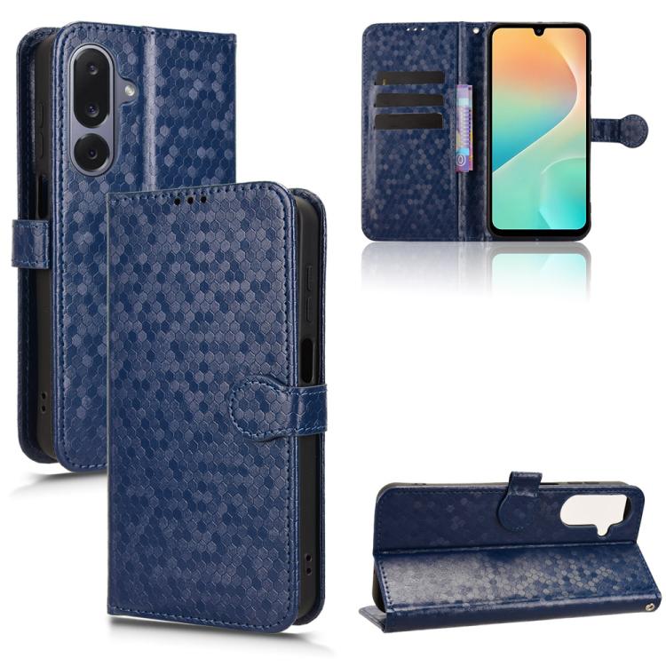 Custodia per telefono in pelle con trama a nido d'ape, For Samsung Galaxy S26 Ultra 5G, For Samsung Galaxy M36 5G, For Samsung Galaxy S25 FE 5G, For Samsung Galaxy S25 5G
