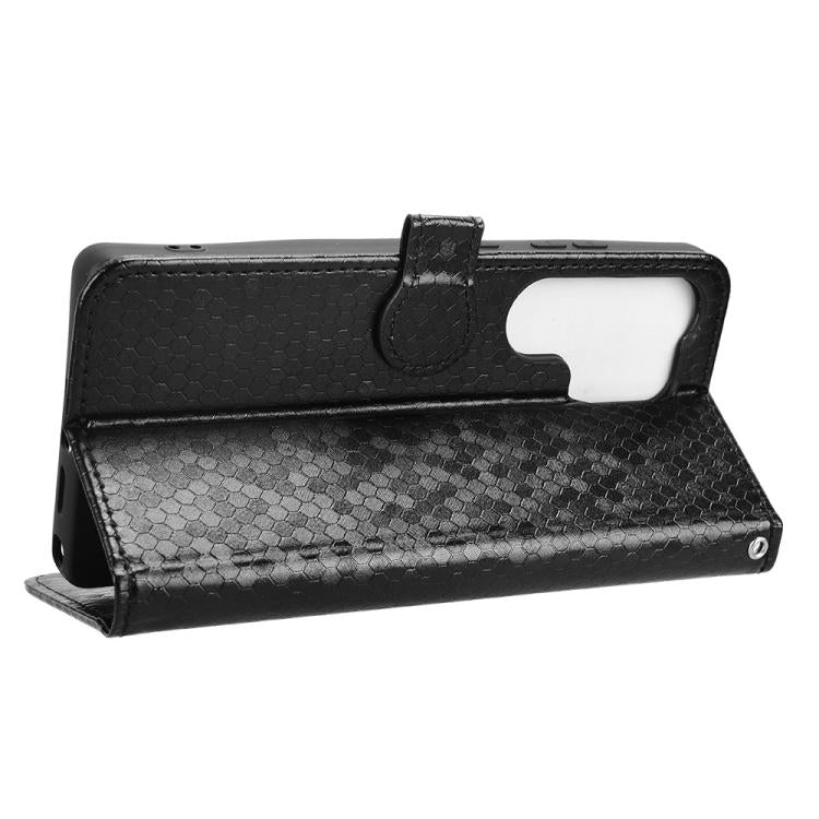 Custodia per telefono in pelle con trama a nido d'ape, For Samsung Galaxy S26 Ultra 5G, For Samsung Galaxy M36 5G, For Samsung Galaxy S25 FE 5G, For Samsung Galaxy S25 5G