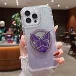 Custodia MagSafe con specchio glitter per iPhone 11 e 12