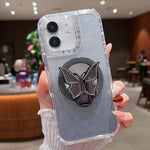 Custodia MagSafe con specchio glitter per iPhone 11 e 12