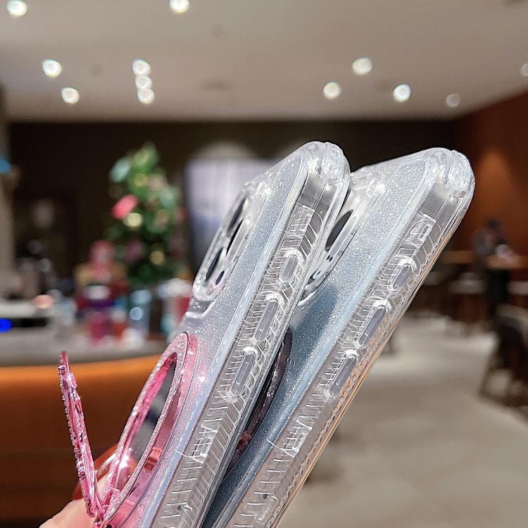 Custodia MagSafe con specchio glitter per iPhone 11 e 12