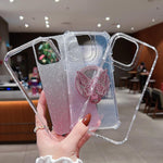Custodia MagSafe con specchio glitter per iPhone 11 e 12