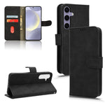 Custodia per telefono in pelle con chiusura magnetica Skin Feel, For Samsung Galaxy S25 Ultra 5G