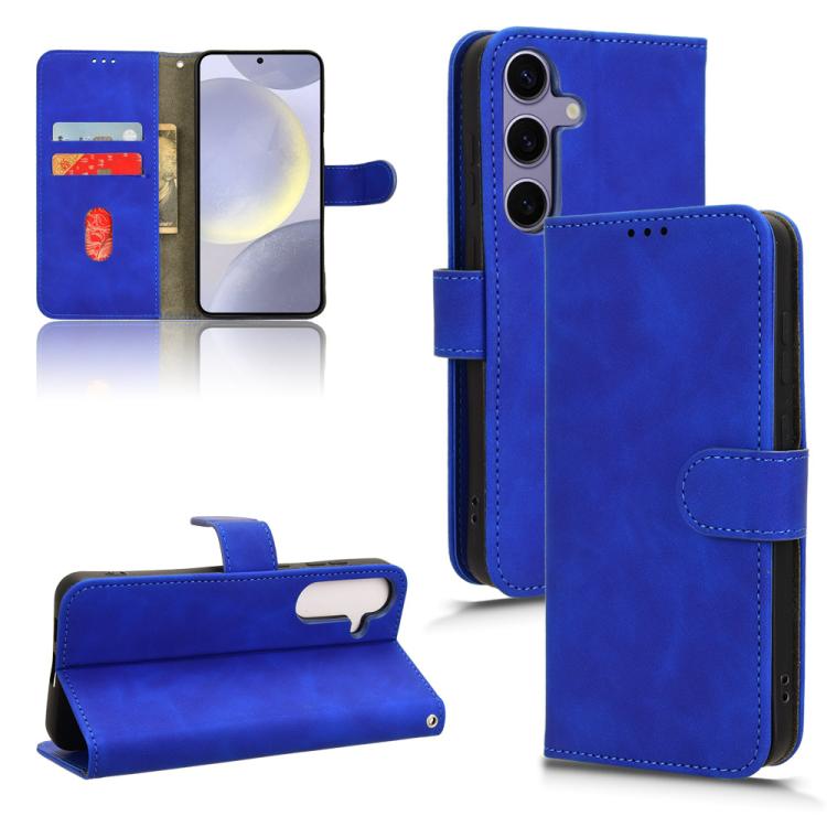 Custodia per telefono in pelle con chiusura magnetica Skin Feel, For Samsung Galaxy S25 Ultra 5G