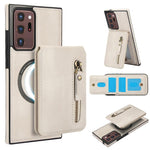 Custodia con cerniera e MagSafe in pelle per Samsung Galaxy Note20 Ultra e
