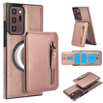 Custodia con cerniera e MagSafe in pelle per Samsung Galaxy Note20 Ultra e