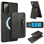 Custodia con cerniera e MagSafe in pelle per Samsung Galaxy Note20 Ultra e