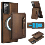 Custodia con cerniera e MagSafe in pelle per Samsung Galaxy Note20 Ultra e