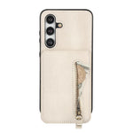 Custodia con cerniera e MagSafe in pelle per Samsung Galaxy S24 FE, Ultra e S24+