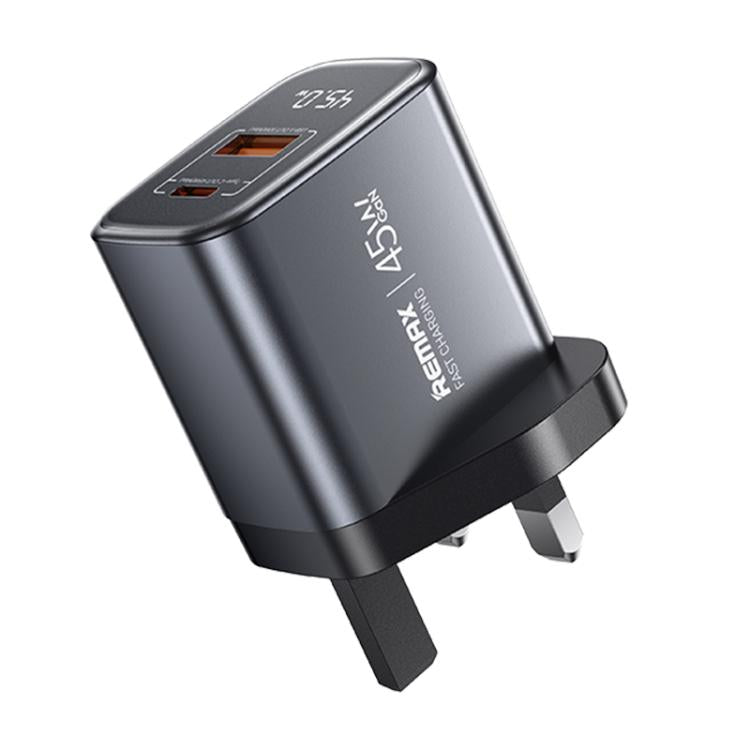 Caricabatterie rapido REMAX U2-AC 45W USB Type-C GaN
