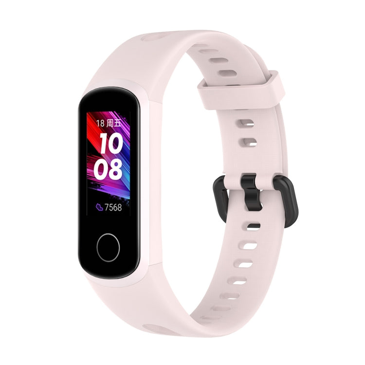 Cinturino in silicone con fibbia metallo per Honor Band 4