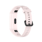 Cinturino in silicone con fibbia metallo per Honor Band 4