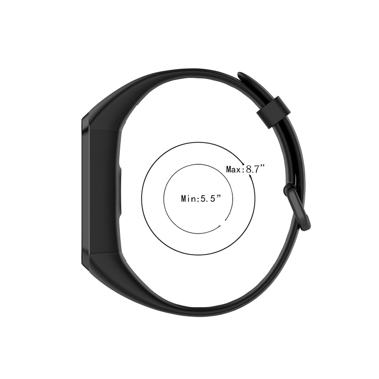 Cinturino in silicone con fibbia metallo per Honor Band 4