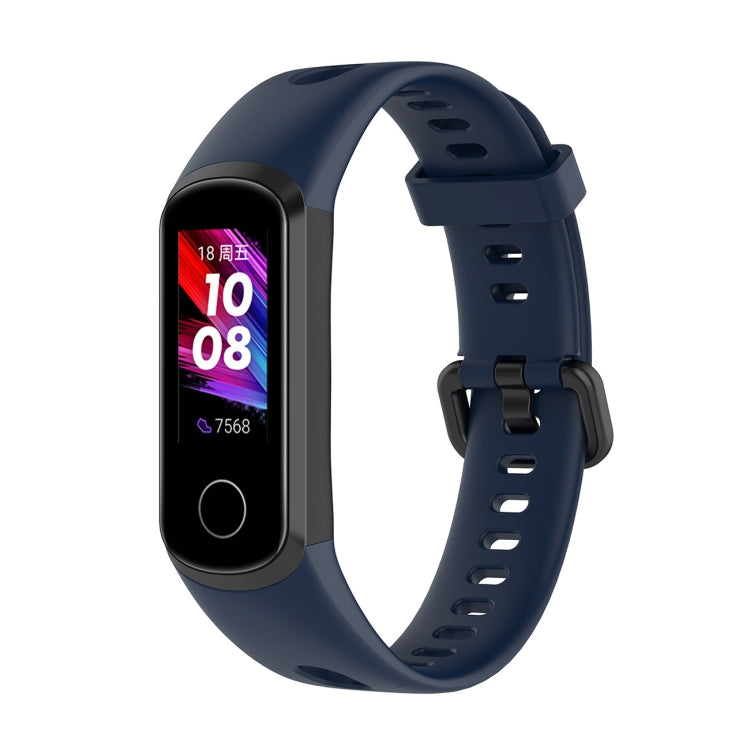 Cinturino in silicone con fibbia metallo per Honor Band 4