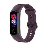 Cinturino in silicone con fibbia metallo per Honor Band 4