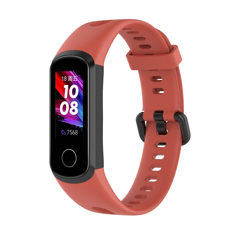 Cinturino in silicone con fibbia metallo per Honor Band 4