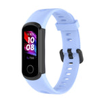 Cinturino in silicone con fibbia metallo per Honor Band 4
