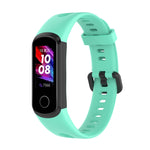 Cinturino in silicone con fibbia metallo per Honor Band 4