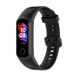 Cinturino in silicone con fibbia metallo per Honor Band 4