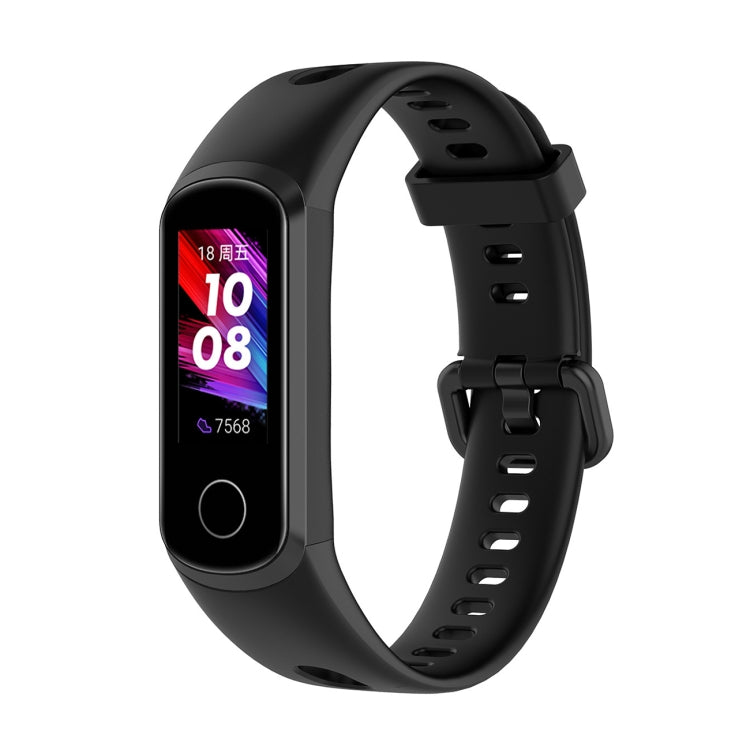 Cinturino in silicone con fibbia metallo per Honor Band 4