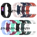 Cinturino in silicone con fibbia metallo per Honor Band 4