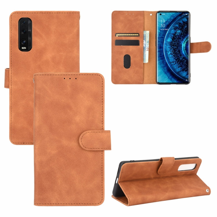Custodia in pelle PU con fibbia magnetica per OPPO Find X2 Pro, Find X2, Realme