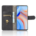 Custodia in pelle PU con fibbia magnetica per OPPO Reno4 Pro 5G, Reno A, Reno