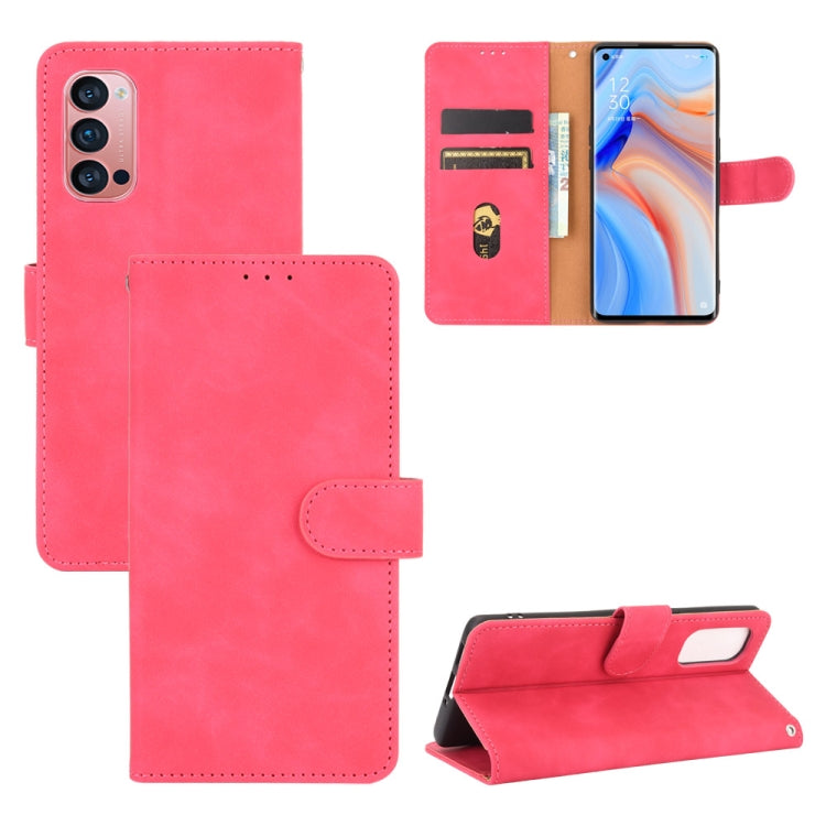 Custodia in pelle PU con fibbia magnetica per OPPO Reno4 Pro 5G, Reno A, Reno