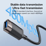 Cavo prolunga USB 2.0 1,5 m Yesido GS26 480Mbps