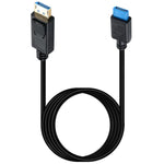 Cavo DisplayPort 8K DP1.4 maschio-maschio 0,3m e 1m