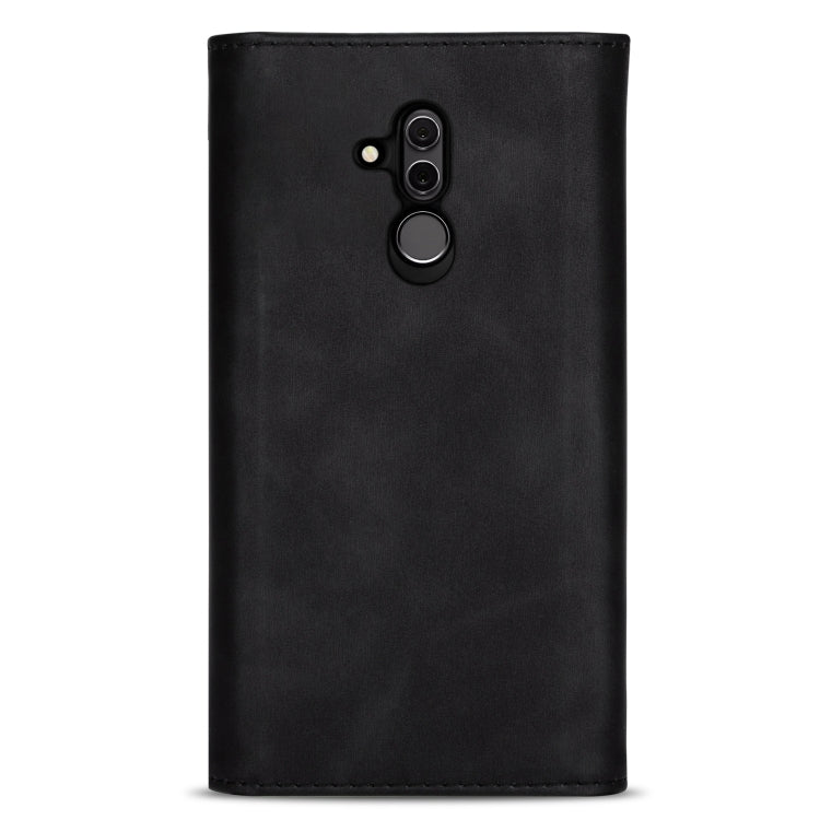 Custodia pelle flip orizzontale con cerniera per Huawei Mate 20 Lite / Maimang 7