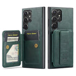 Custodia con porta carte in pelle per Samsung Galaxy S25+ e S25 Ultra 5G