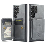 Custodia con porta carte in pelle per Samsung Galaxy S25+ e S25 Ultra 5G