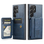 Custodia con porta carte in pelle per Samsung Galaxy S25+ e S25 Ultra 5G