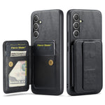 Custodia con porta carte in pelle per Samsung Galaxy S25+ e S25 Ultra 5G