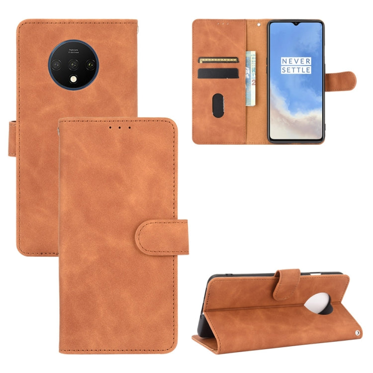 Custodia in pelle PU con fibbia magnetica e supporto per OnePlus 7T