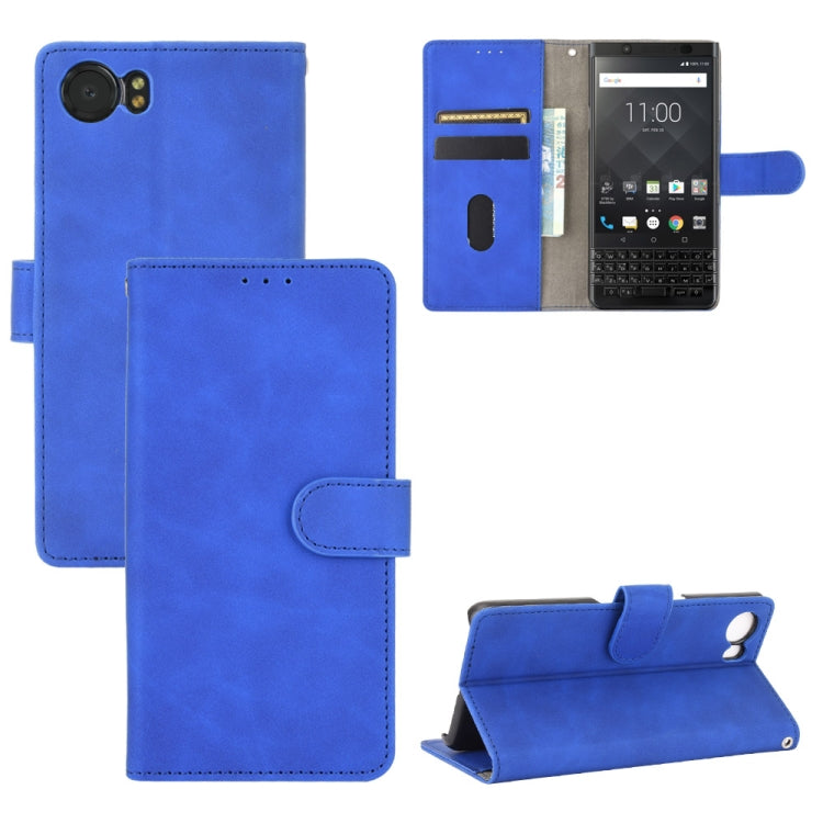 Custodia in pelle PU con fibbia magnetica e supporto per BlackBerry Keyone