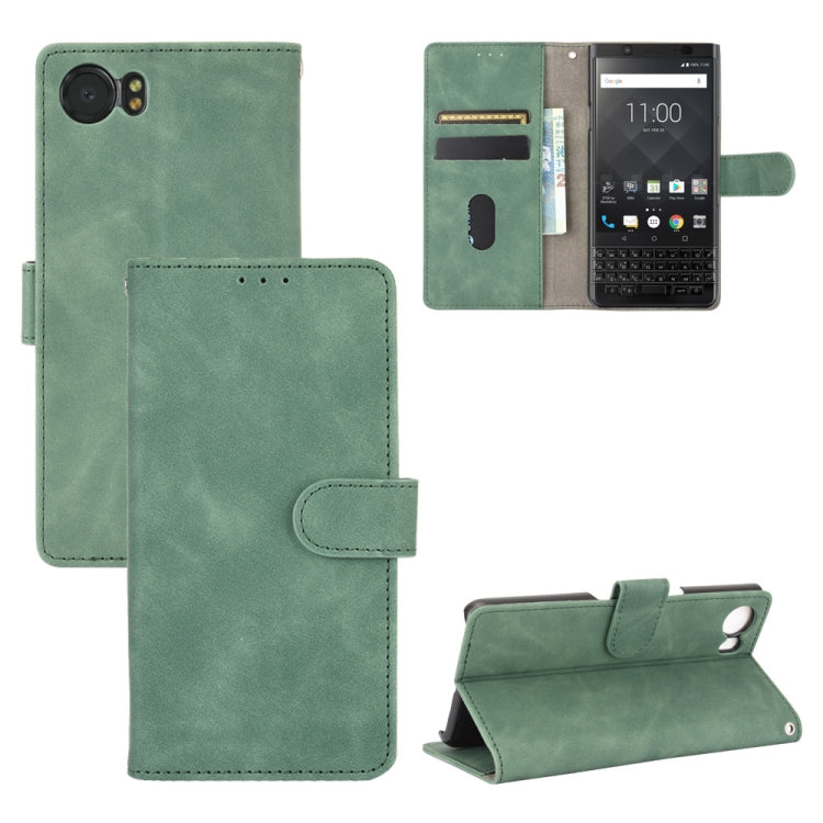 Custodia in pelle PU con fibbia magnetica e supporto per BlackBerry Keyone