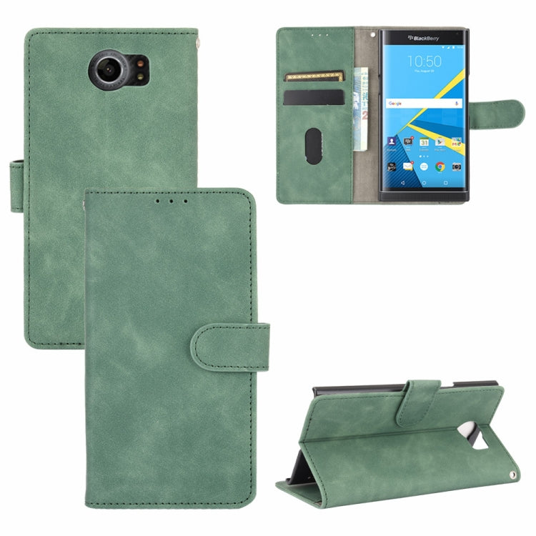 Custodia in pelle PU con fibbia magnetica e supporto per BlackBerry Keyone