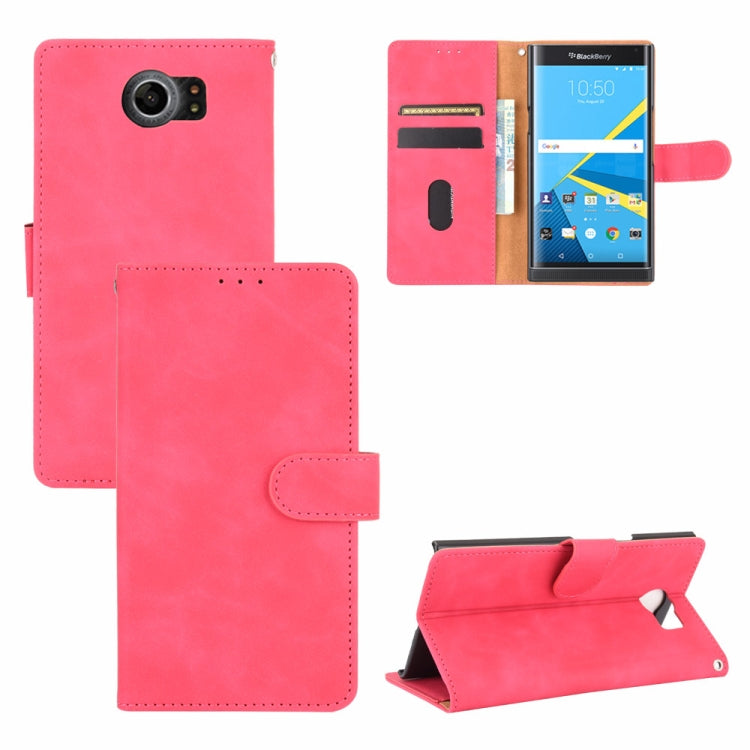 Custodia in pelle PU con fibbia magnetica e supporto per BlackBerry Keyone