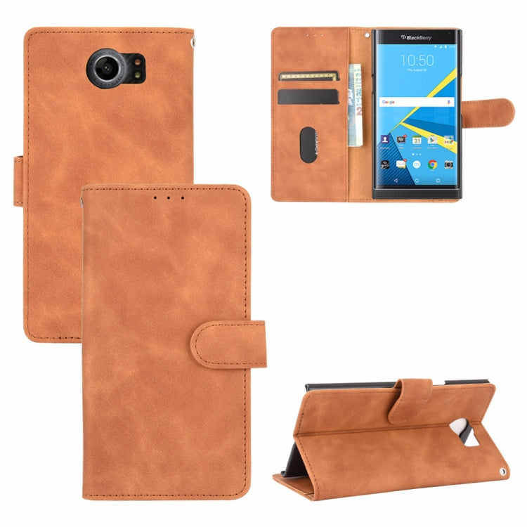 Custodia in pelle PU con fibbia magnetica e supporto per BlackBerry Keyone