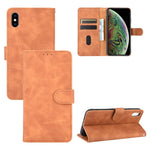 Custodia portafoglio in pelle PU con fibbia magnetica per iPhone