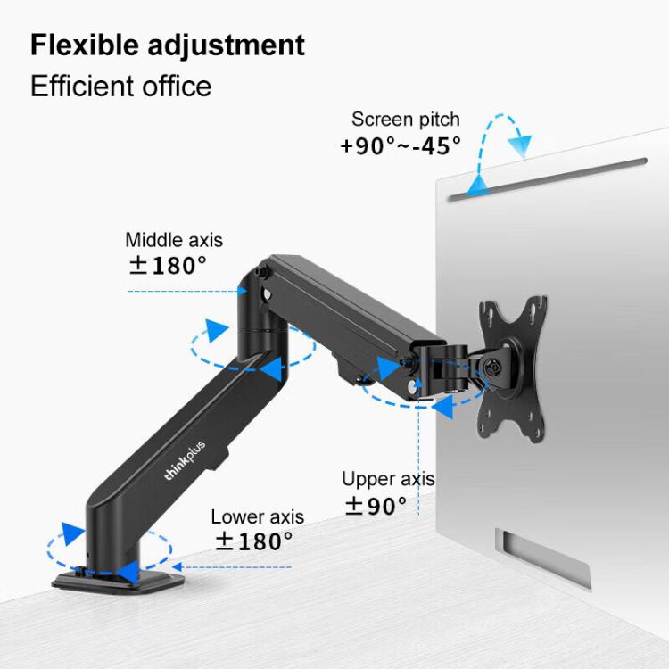 Supporto da tavolo girevole per monitor Lenovo Thinkplus ZJA4