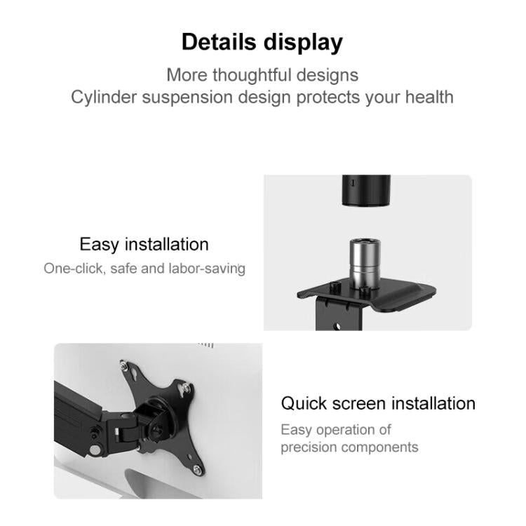 Supporto da tavolo girevole per monitor Lenovo Thinkplus ZJA4