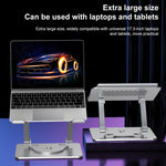 Supporto metallico per laptop Lenovo Thinkplus ZJA7 con rotazione