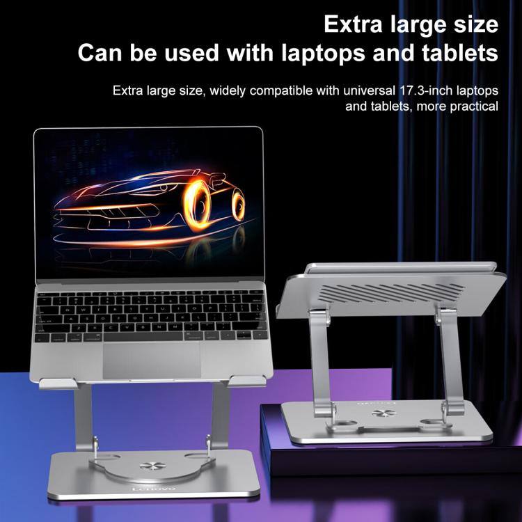 Supporto metallico per laptop Lenovo Thinkplus ZJA7 con rotazione