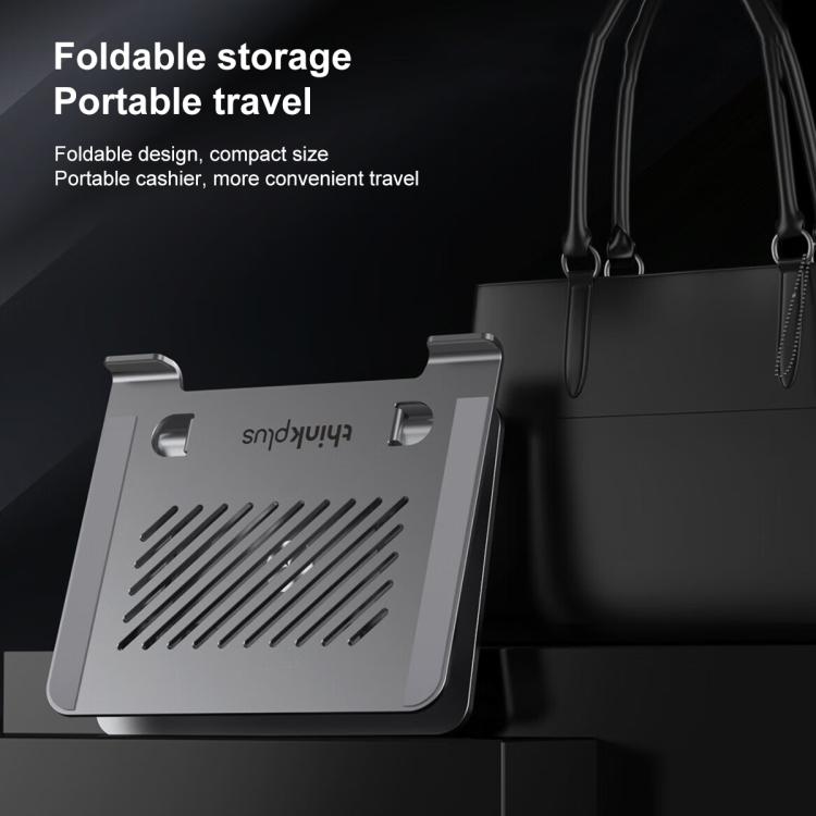 Supporto metallico per laptop Lenovo Thinkplus ZJA7 con rotazione