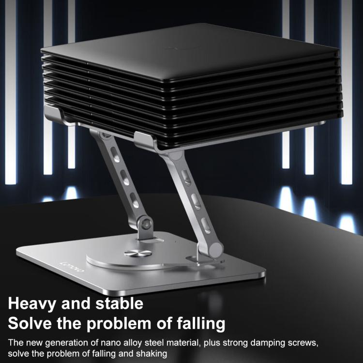 Supporto metallico per laptop Lenovo Thinkplus ZJA7 con rotazione
