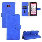 Custodia in pelle PU con fibbia magnetica e supporto per Kyocera Basio 4 KYV47