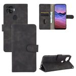 Custodia in pelle PU con supporto e slot per schede per ZTE A1 ZTG01 e Nubia Red